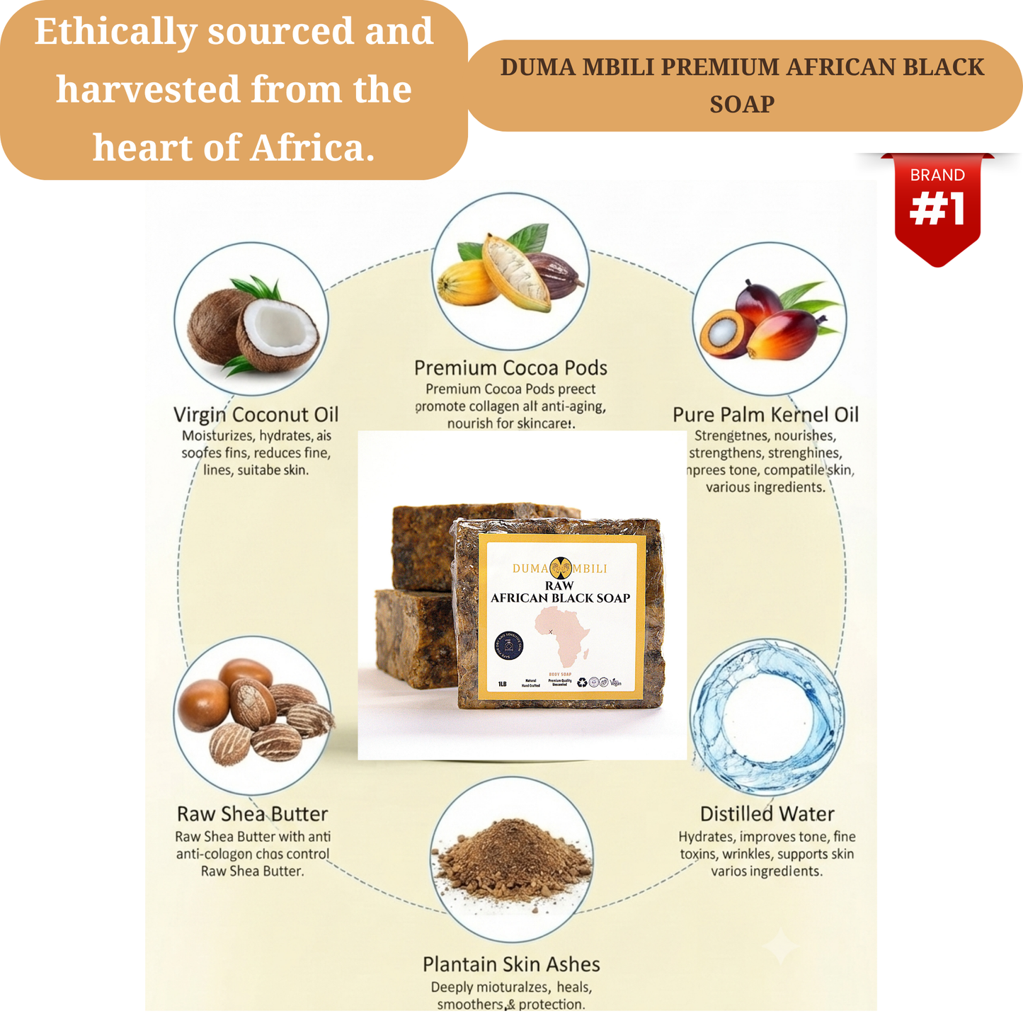 Authentic African Black Soap