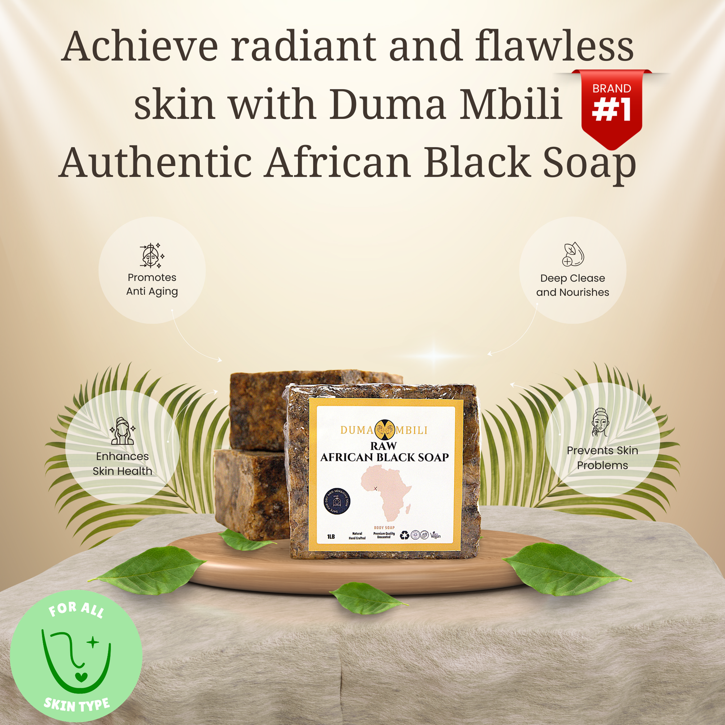 Authentic African Black Soap